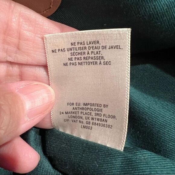 Anthropologie Garden Guest Tote Fox Miss Albright bag - Picture 12 of 13